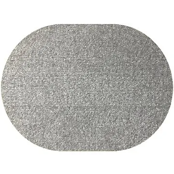 Kusový koberec Eton šedý ovál 80 × 150 cm (3346)