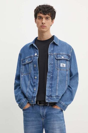 Džínová bunda Calvin Klein Jeans pánská, přechodná, J30J324858