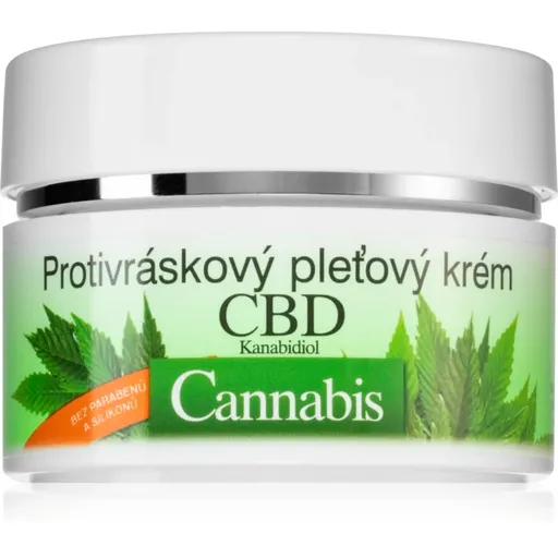 Bione Cosmetics Cannabis CBD regenerační protivráskový krém s CBD 51 ml