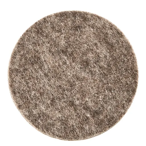 FELTO Podtácek 10 cm - šedohnědá