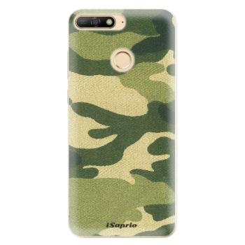 Odolné silikonové pouzdro iSaprio - Green Camuflage 01 - Huawei Y6 Prime 2018