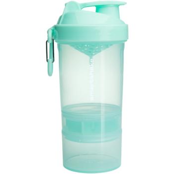 Smartshake Original2GO sportovní šejkr + zásobník barva Mint Green 600 ml