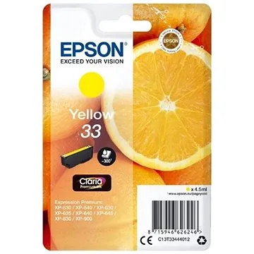 Epson T3344 žlutá (C13T33444012)