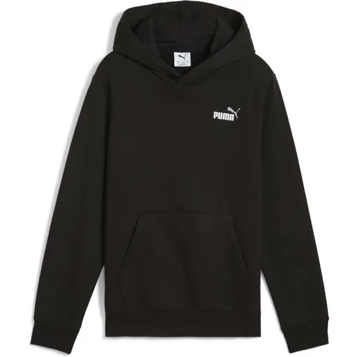 Puma ESSENTIALS 2 COL SMALL LOGO HOODIE FL B Chlapecká mikina, černá, velikost