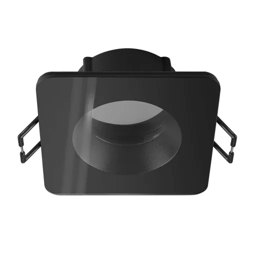 BIG WHITE (SLV) NEW TRIA 68 kroužek pro vestavbu do stropu, D: 8,3 Š: 8,3 H: 3,55 cm, IP 65, vč. skla, černá 1007338