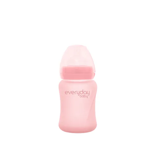 Everyday Baby skleněná láhev 150 ml, Rose Pink