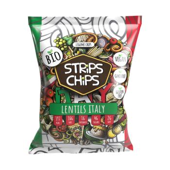 Krekry luštěninové Italy 90 g BIO   STRIPS CHIPS