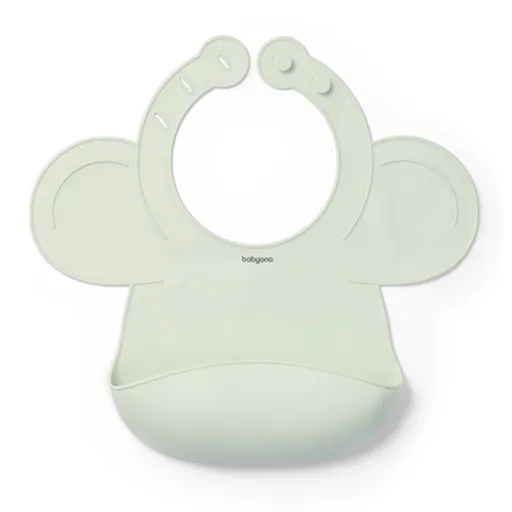 BABYONO Bryndák silikonový - Sage