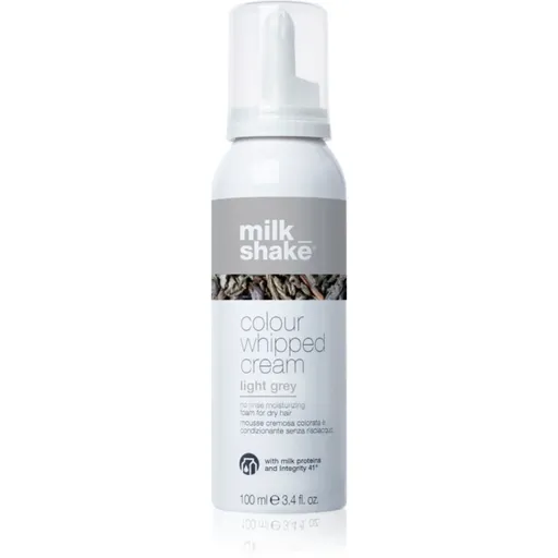 milk_shake® Colour Whipped Cream tónovací pěna pro všechny typy vlasů Light gray 100 ml