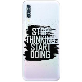 iSaprio Start Doing - black pro Samsung Galaxy A50 (stadob-TPU2-A50)