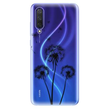 Odolné silikonové pouzdro iSaprio - Three Dandelions - black - Xiaomi Mi 9 Lite