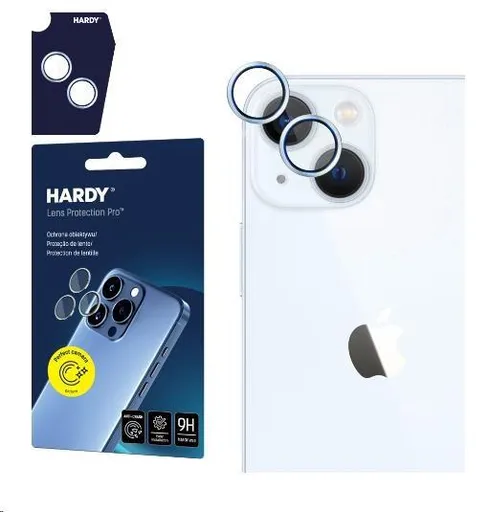 3mk HARDY Lens Protection Pro pro iPhone 15/15 Plus Blue
