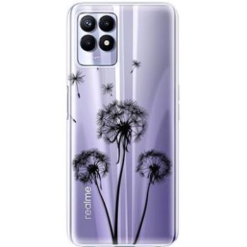 iSaprio Three Dandelions pro black pro Realme 8i (danbl-TPU3-Rlm8i)