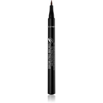 Rimmel Brow Pro Micro fix na obočí odstín 004 Dark Brown 1 ml