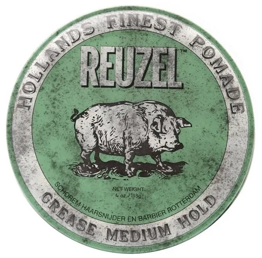 Reuzel Pomáda na vlasy se střední fixací (Green Pomade Grease) 95 g