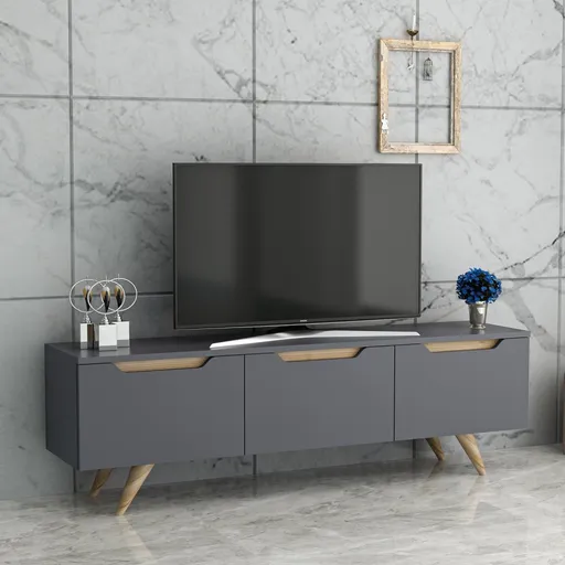 TV stolek Prag - Anthracite