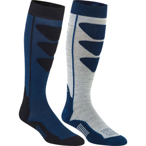 Bula 2PK ALPINE SKI SOCK Pánské lyžařské ponožky, modrá, velikost
