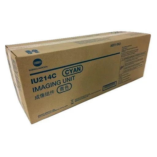 KONICA MINOLTA A85Y0KD C - originální optická jednotka, azurová, 70000 stran