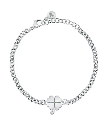 Morellato Půvabný ocelový náramek pro štěstí Maia SAUY12