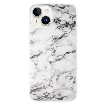 Odolné silikonové pouzdro iSaprio - White Marble 01 - iPhone 15