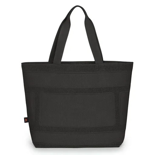 Halfar Pletená nákupní taška MONO - Černá