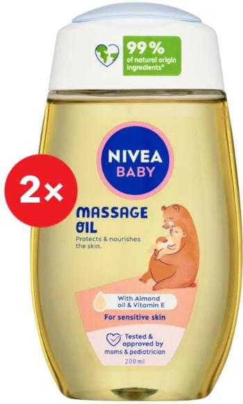 Babaolaj NIVEA Baby Caring Oil 2× 200 ml