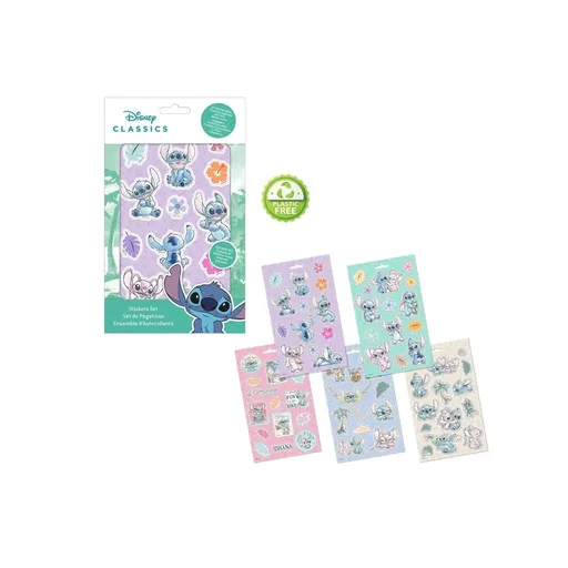 Kids Licensing Sada nálepek - Stitch