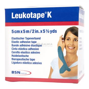 Leukotape K kék 5 cm x 5 m 1 db