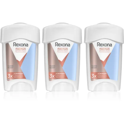 Rexona Maximum Protection Clean Scent krémový deodorant proti nadměrnému pocení