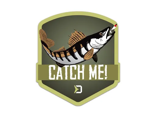 Delphin Nálepka CatchME! Candát,Delphin Nálepka CatchME! Candát