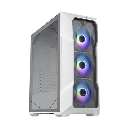 Cooler Master case MasterBox TD500 Mesh V2, ATX, Průhledná bočnice, 3x 120mm ARGB Fan, Bílá