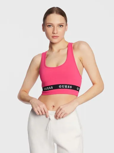Guess dámský růžový top V2YP12KABR0 XS