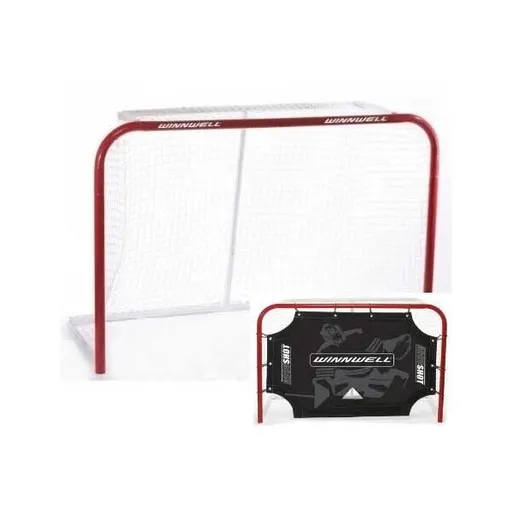 WINNWELL GOAL 72" + ACCUSHOT 72" Hokejová branka + střelecká plachta, mix, velikost