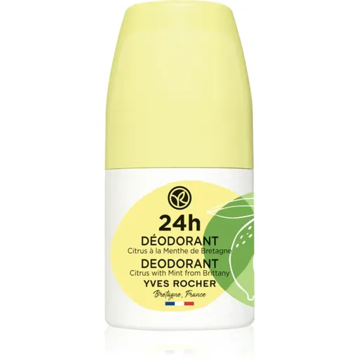 Yves Rocher 24 H kuličkový deodorant roll-on Citrus