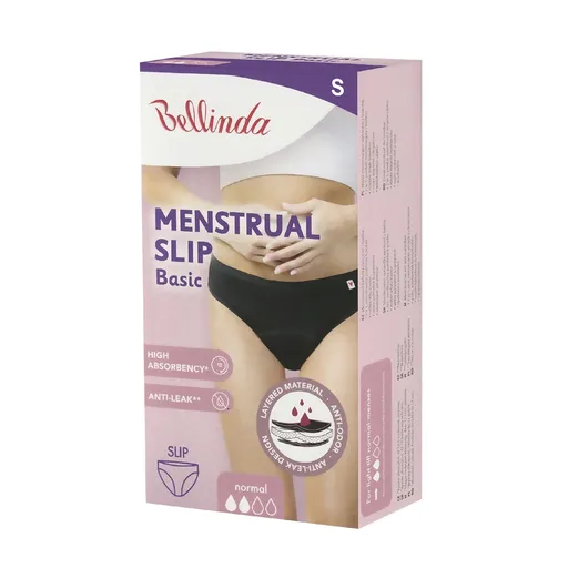 Bellinda Menstruační kalhotky vel. S 1 ks černé