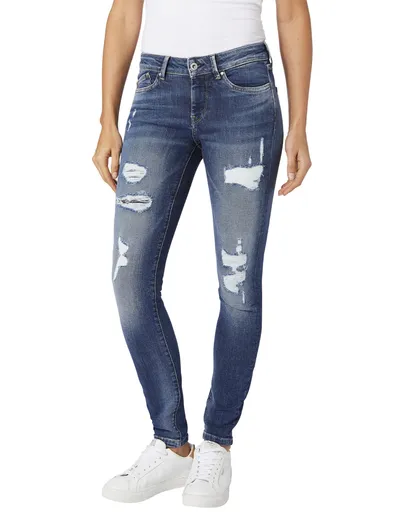 Pepe Jeans dámské modré džíny Pixie PL200025RC90000 25