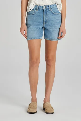 ŠORTKY GANT REG DENIM SHORTS SEMI LIGHT BLUE WORN IN