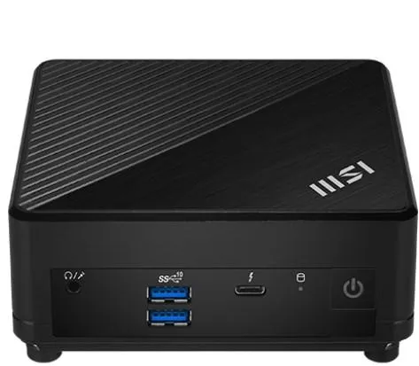 MSI PC Cubi 5 12M 405BEU, i7-1255U, N/A, N/A, UHD, No OS, Black