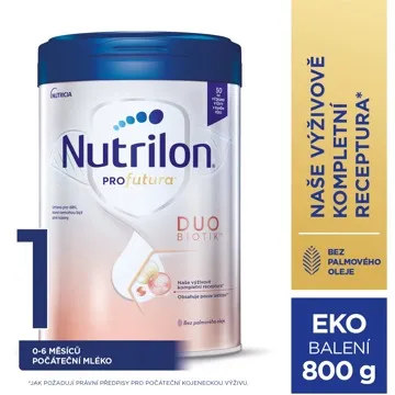 Nutrilon Profutura Duobiotik 1 počáteční mléko 800 g (8718117612086)