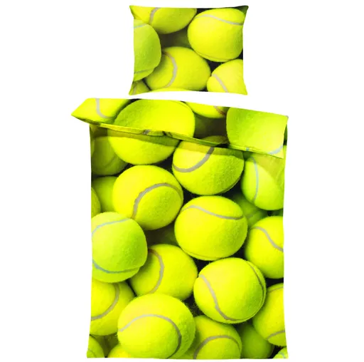 Povlečení Tenisové míčky (Rozměr : 1x140/220 + 1x90/70)