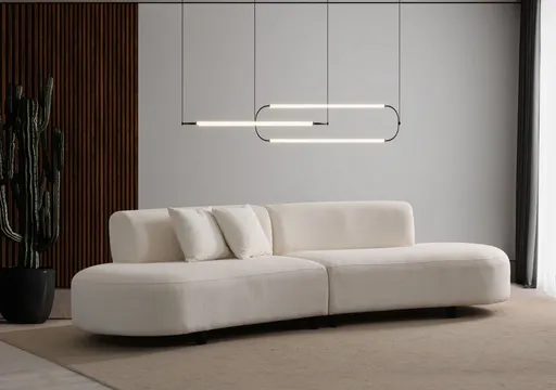 Rohová sedací souprava Pars Cream (1L + 1R) - Corner v2