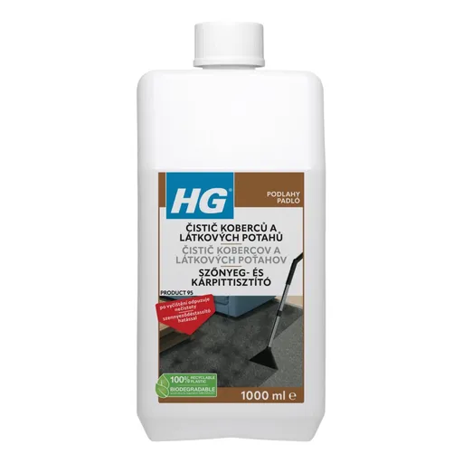 HG Čistič koberců a látkových potahů 1000 ml