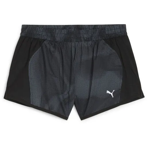 Puma RUN FAVORITE AOP VELOCITY 3" SHORT W Dámské sportovní kraťasy, černá, velikost