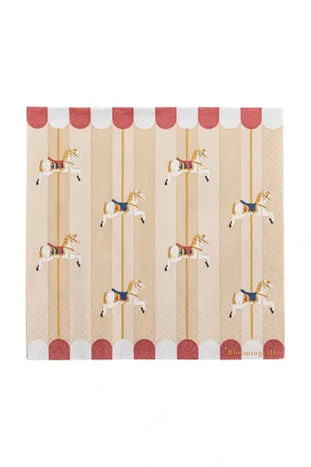Sada papírových ubrousků Bloomingville Merry-go-round 33 x 33 cm 20-pack