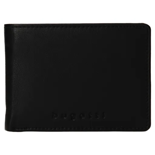 Pánská kožená peněženka Bugatti Hanke - černá