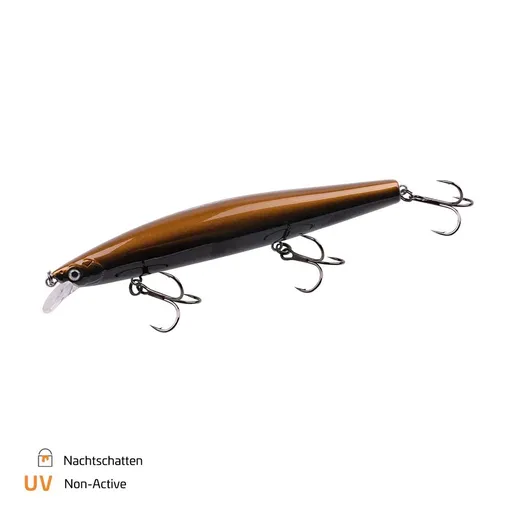 Zeck Wobler Zander Laufer 125 - Nachtschatten,Zeck Wobler Zander Laufer 125 - Nachtschatten