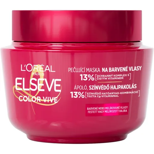 L’Oréal Paris Elseve Color-Vive maska pro barvené vlasy 300 ml