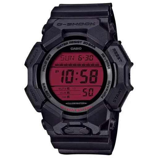 Casio G-Shock GD-010BBR-1ER Black and Bold Red Series