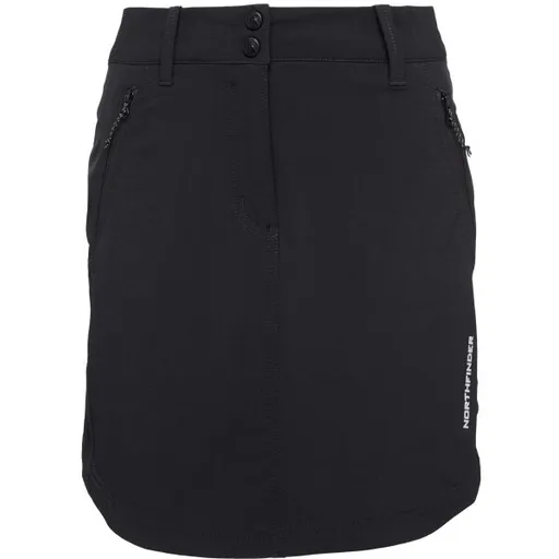 Northfinder NICHOLE Dámská trekingová sukně, černá, velikost
