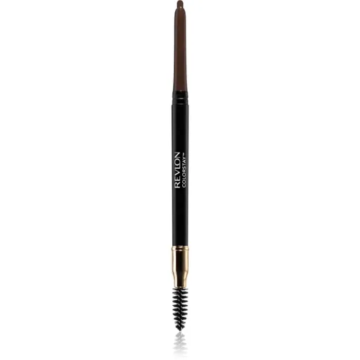 Revlon Cosmetics ColorStay™ oboustranná tužka na obočí s kartáčkem odstín 220 Dark Brown 0,35 g